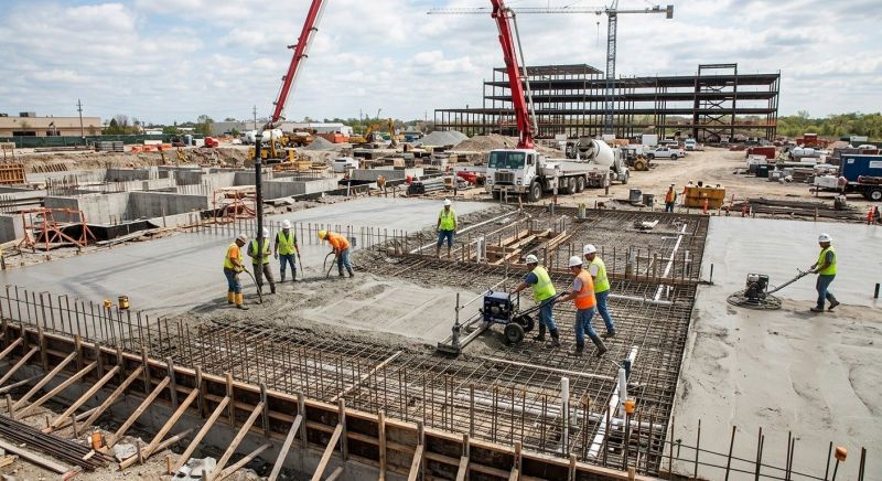 Commercial Slab Construction in Clermont, FL
